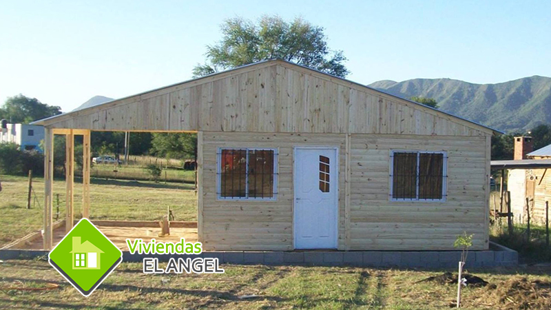 CabaÃ±a de 45m2 (30m2 + galeria de 15m2)